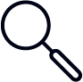 icon of magnifying glass